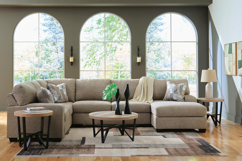 Newellen Hemp 3-Piece Sectional with Chaise - 48404S2