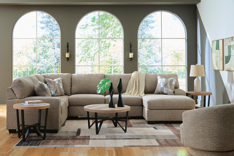 Newellen Hemp 3-Piece Sectional with Chaise - 48404S2