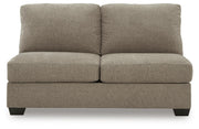 Newellen Hemp Armless Loveseat - 4840434