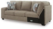 Newellen Hemp Left-Arm Facing Sofa with Corner Wedge - 4840448