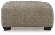 Newellen Hemp Oversized Accent Ottoman - 4840408