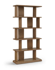 Nexa Solid Wood Bookcase / Shelving in Brown - 77065Brown