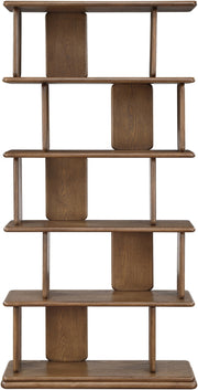 Nexa Solid Wood Bookcase / Shelving in Brown - 77065Brown