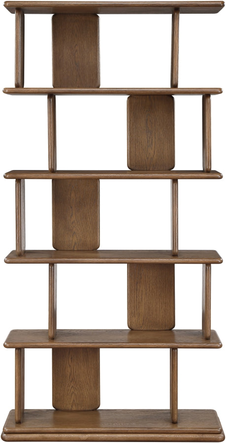 Nexa Solid Wood Bookcase / Shelving in Brown - 77065Brown