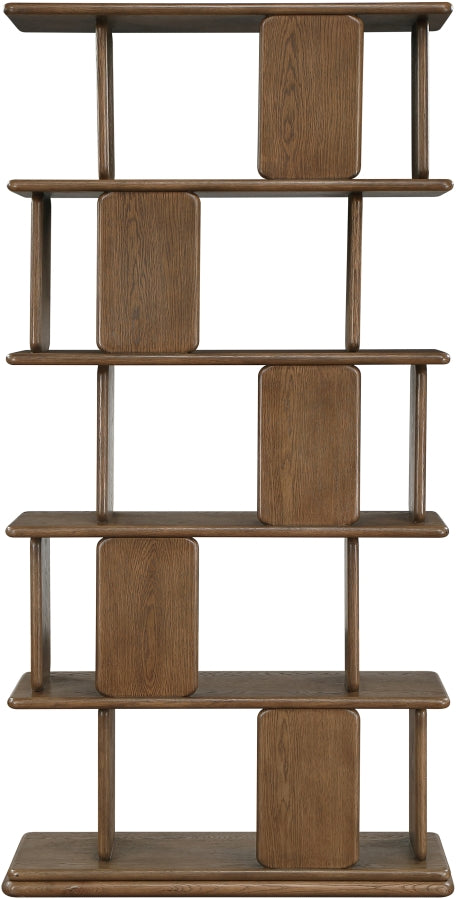 Nexa Solid Wood Bookcase / Shelving in Brown - 77065Brown