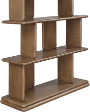 Nexa Solid Wood Bookcase / Shelving in Brown - 77065Brown