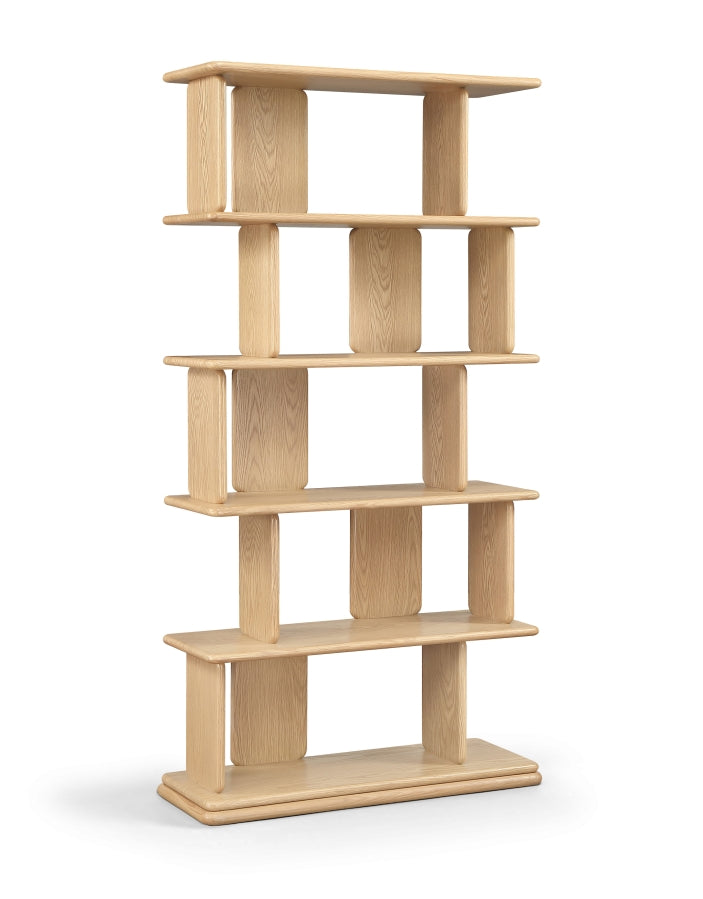 Nexa Solid Wood Bookcase / Shelving in Natural - 77065Natural