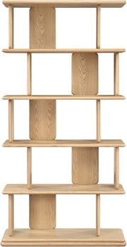 Nexa Solid Wood Bookcase / Shelving in Natural - 77065Natural