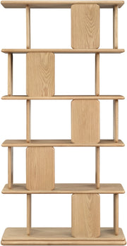 Nexa Solid Wood Bookcase / Shelving in Natural - 77065Natural