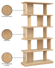 Nexa Solid Wood Bookcase / Shelving in Natural - 77065Natural