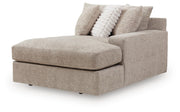 Nexora-Court Burlap Right-Arm Facing Corner Chaise - PC6800817