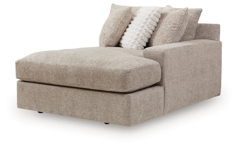 Nexora-Court Burlap Right-Arm Facing Corner Chaise - PC6800817