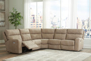 Next-Gen Durapella Sand 5-Piece Power Reclining Sectional - 61004S6