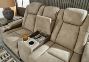 Next-Gen Durapella Sand Power Reclining Loveseat and Power Recliner - 22003U3