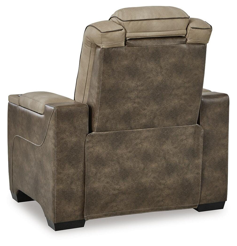 Next-Gen Durapella Sand Power Reclining Loveseat and Power Recliner - 22003U3