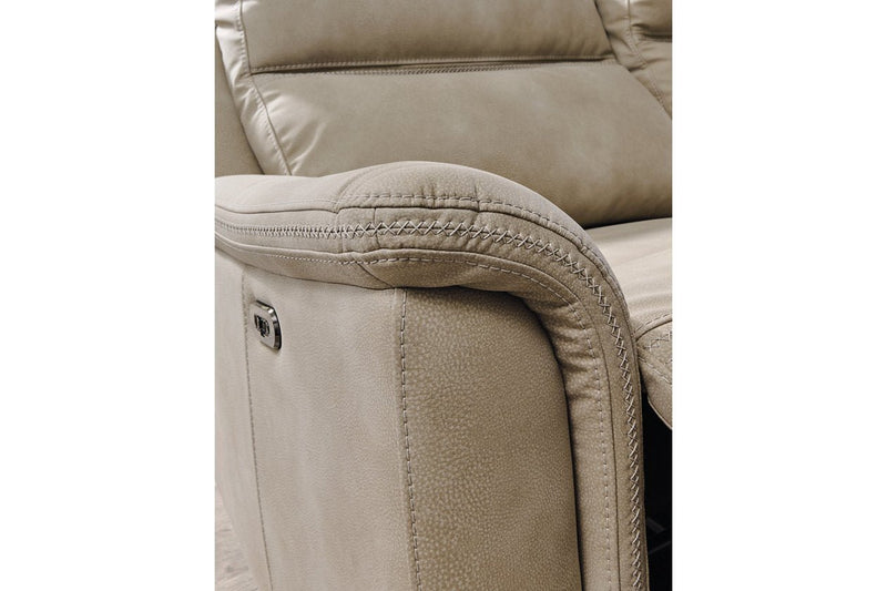 Next - Gen DuraPella Sand Power Reclining Sofa - Gate FurniturePower Reclining Sofa