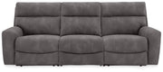 Next-Gen Durapella Slate 3-Piece Power Reclining Sectional - 61003S9