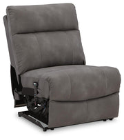 Next-Gen Durapella Slate 3-Piece Power Reclining Sectional - 61003S9