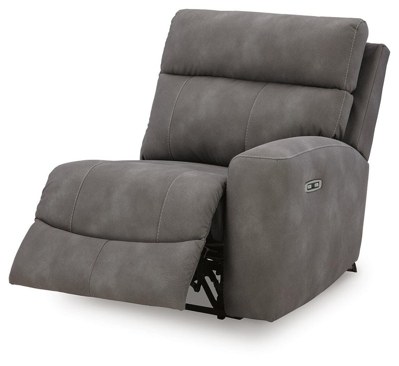 Next-Gen Durapella Slate 5-Piece Power Reclining Sectional - 61003S8