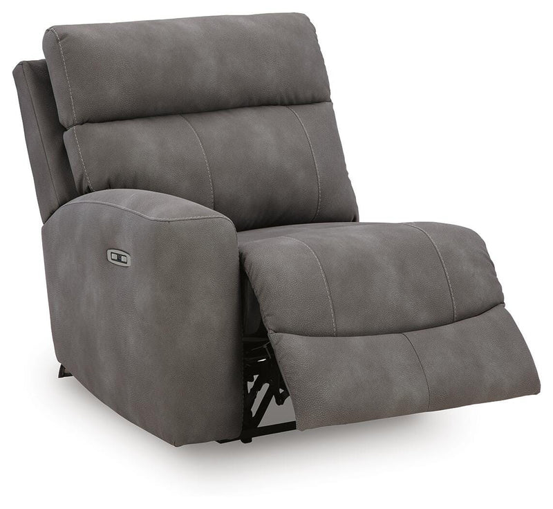 Next-Gen Durapella Slate 5-Piece Power Reclining Sectional - 61003S8