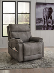 Next-Gen Durapella Slate Power Lift Recliner - 4070812