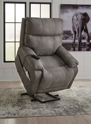 Next-Gen Durapella Slate Power Lift Recliner - 4070812