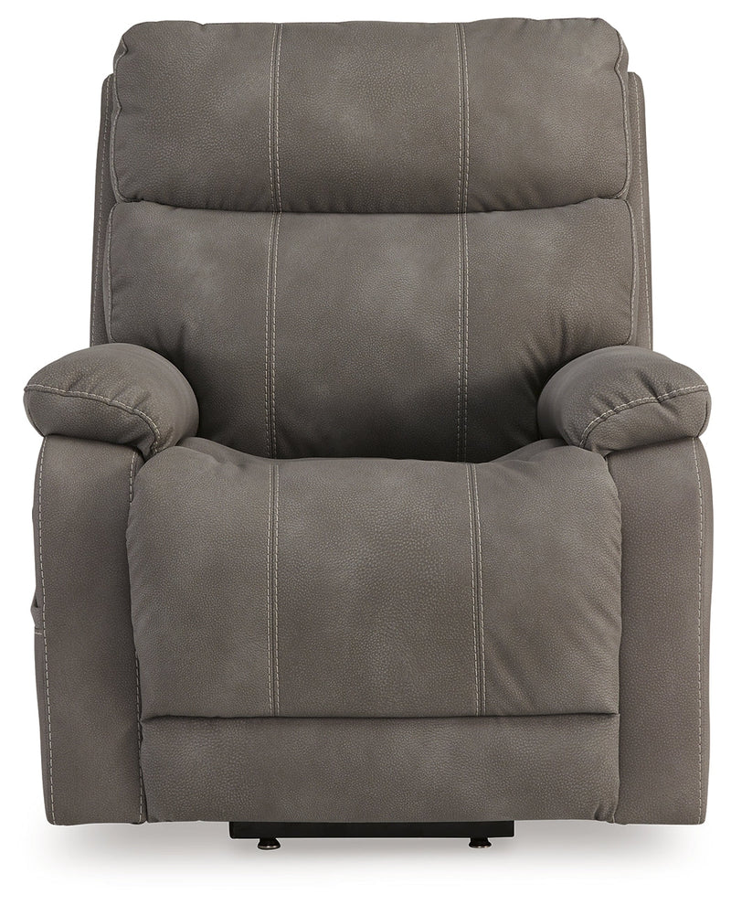 Next-Gen Durapella Slate Power Lift Recliner - 4070812