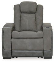 Next-Gen Durapella Slate Power Reclining Sofa and Power Recliner - 22004U3