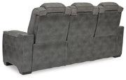 Next-Gen Durapella Slate Power Reclining Sofa and Power Recliner - 22004U3