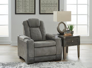 Next-Gen Durapella Slate Power Reclining Sofa and Power Recliner - 22004U3