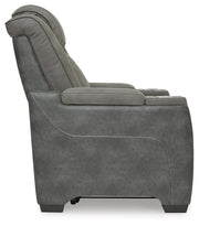Next-Gen Durapella Slate Power Reclining Sofa and Power Recliner - 22004U3