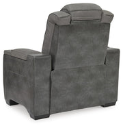 Next-Gen Durapella Slate Power Reclining Sofa and Power Recliner - 22004U3