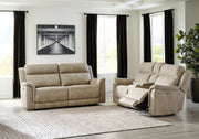 Next-Gen DuraPella Sofa and Loveseat in Sand - PKG008167