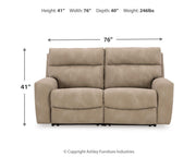 Next-Gen DuraPella Sofa and Loveseat in Sand - PKG018591