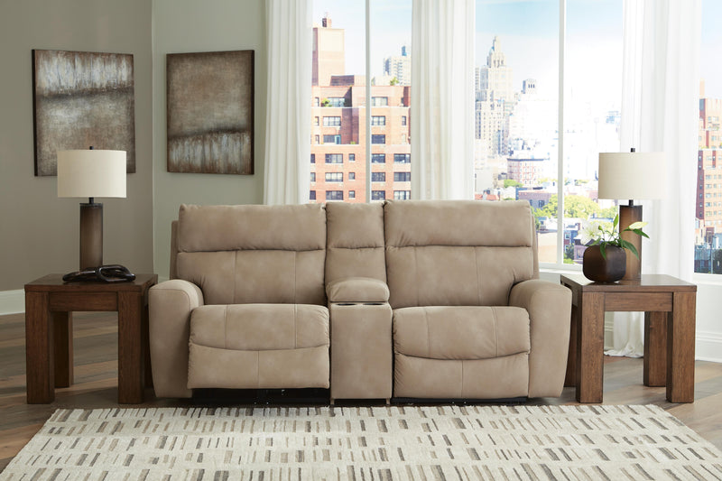 Next-Gen DuraPella Sofa and Loveseat in Sand - PKG018591