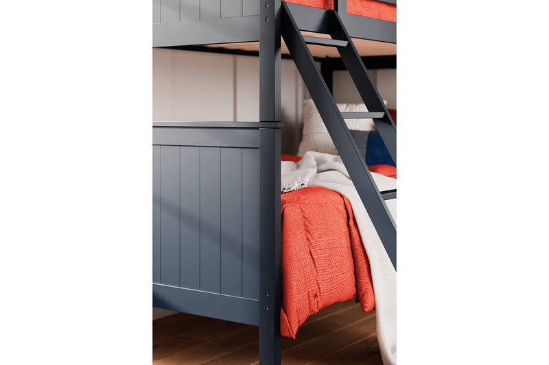 Nextonfort Blue Twin over Twin Bunk Bed - Gate FurnitureBunk Bed