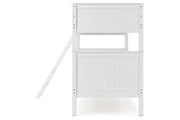 Nextonfort White Twin over Twin Bunk Bed - Gate FurnitureBunk Bed