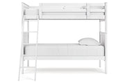 Nextonfort White Twin over Twin Bunk Bed - Gate FurnitureBunk Bed