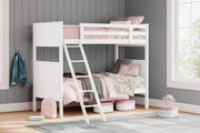 Nextonfort White Twin over Twin Bunk Bed - Gate FurnitureBunk Bed