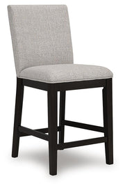 Neymorton Counter Height Dining Table and 4 Barstools - D618D5