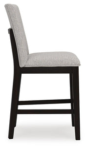 Neymorton Counter Height Dining Table and 4 Barstools - D618D5