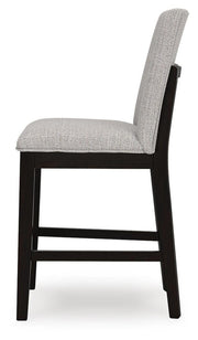 Neymorton Counter Height Dining Table and 4 Barstools - D618D5