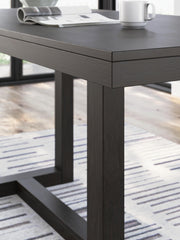 Neymorton Counter Height Dining Table and 4 Barstools - D618D5