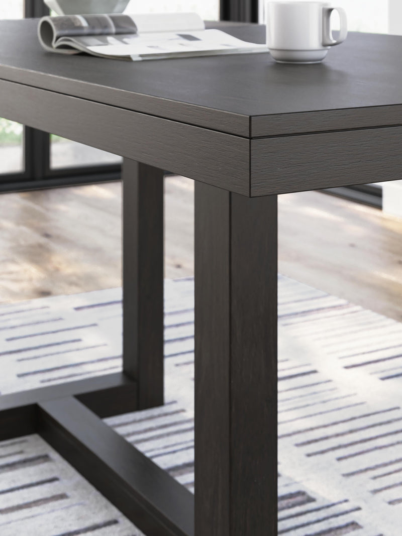 Neymorton Counter Height Dining Table and 4 Barstools - D618D5