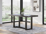 Neymorton Counter Height Dining Table and 4 Barstools - D618D5