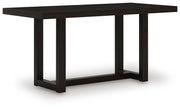 Neymorton Counter Height Dining Table and 4 Barstools - D618D5