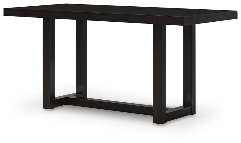 Neymorton Counter Height Dining Table and 4 Barstools - D618D5