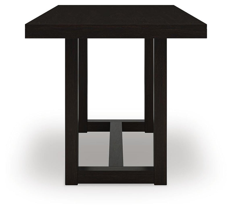 Neymorton Counter Height Dining Table and 4 Barstools - D618D5
