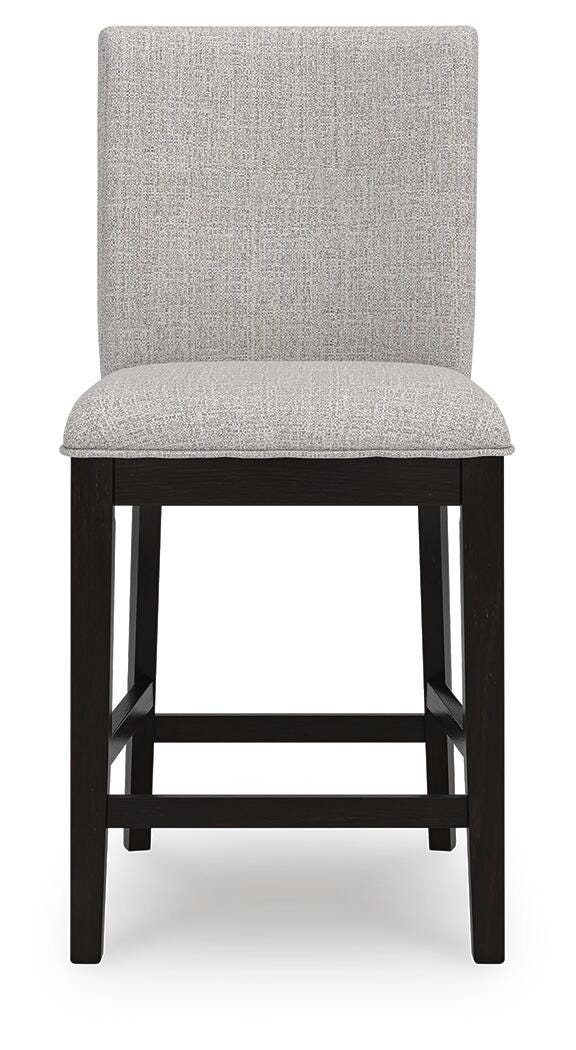 Neymorton Counter Height Dining Table and 4 Barstools - D618D5