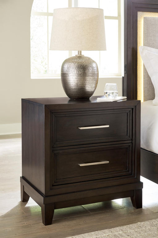 Neymorton TWO DRAWER NIGHT STAND - B618-92